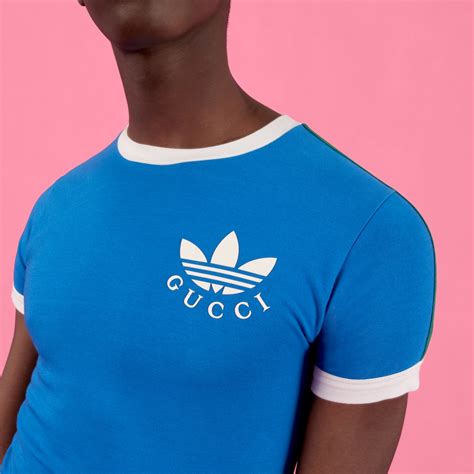 gucci x adidas tshirt|Adidas X Gucci outlet.